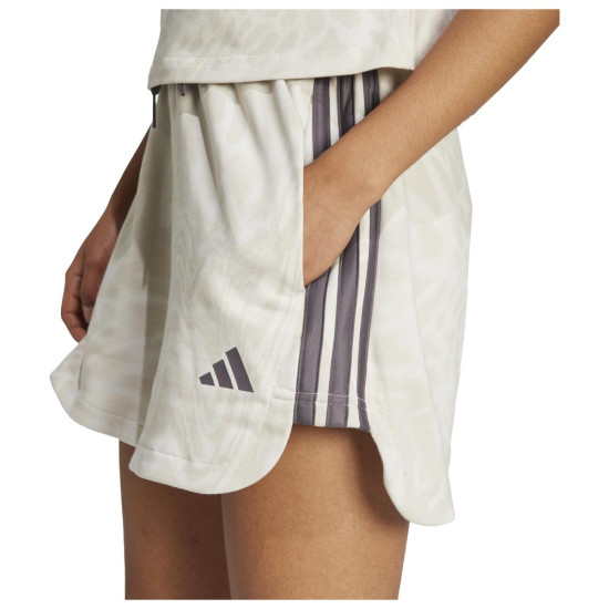 Adidas Γυναικείο σορτς Essentials 3-S French Terry All Over Print Shorts